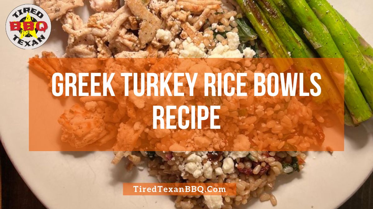 Greek Turkey Rice Bowls Recipe