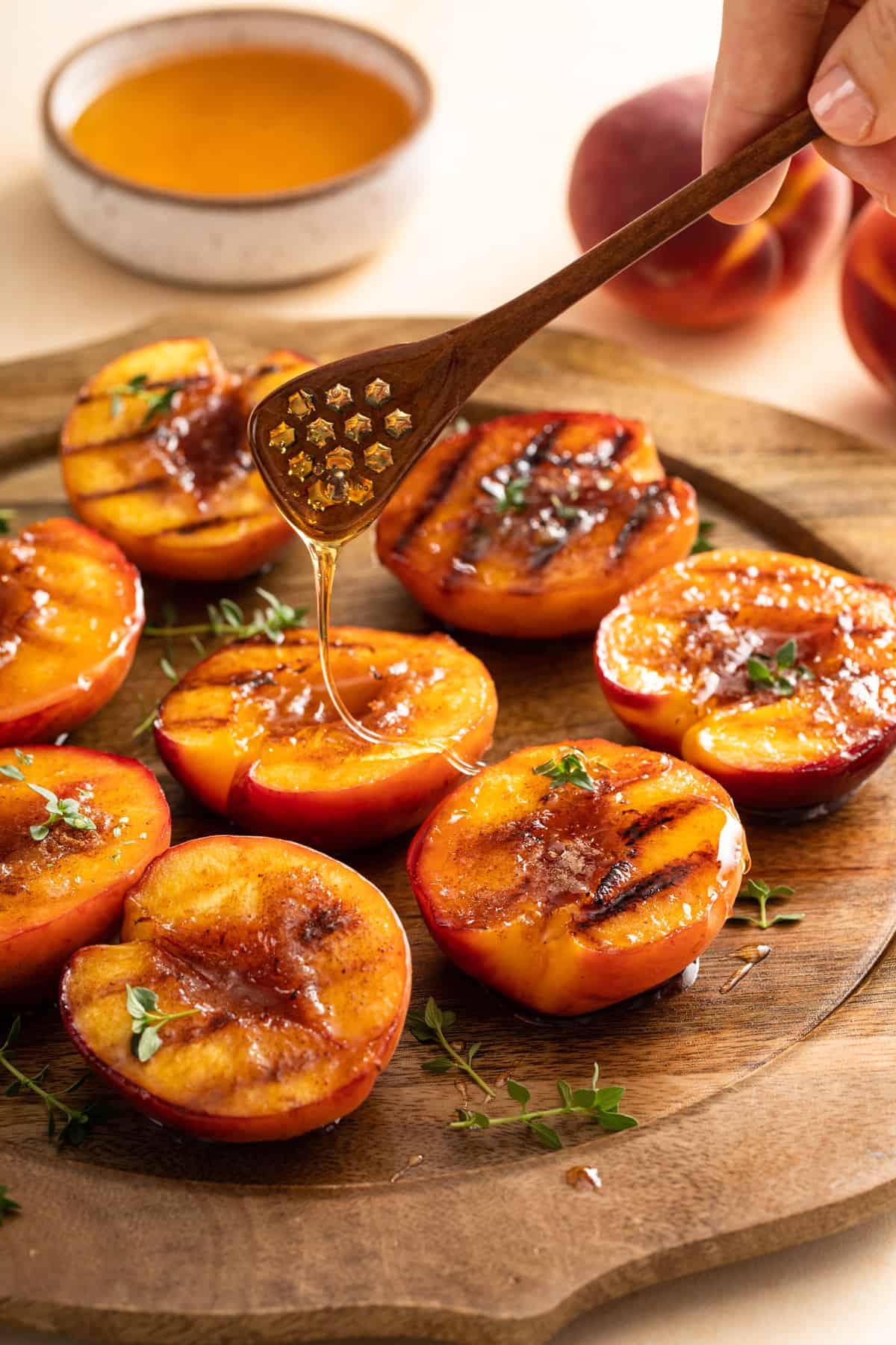Grilled Peaches