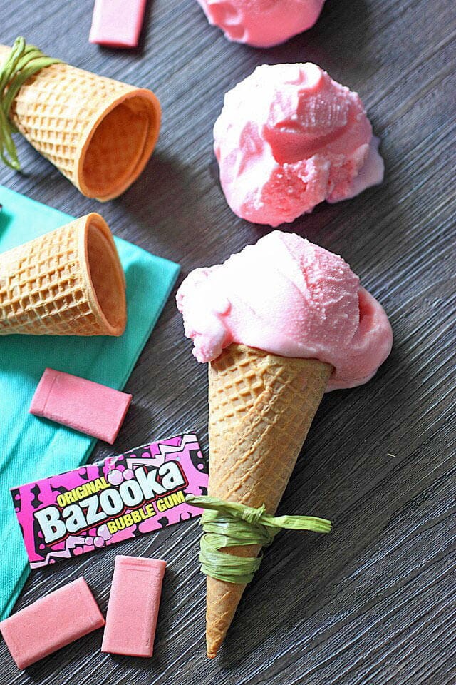 Homemade Bubblegum Ice Cream (4)
