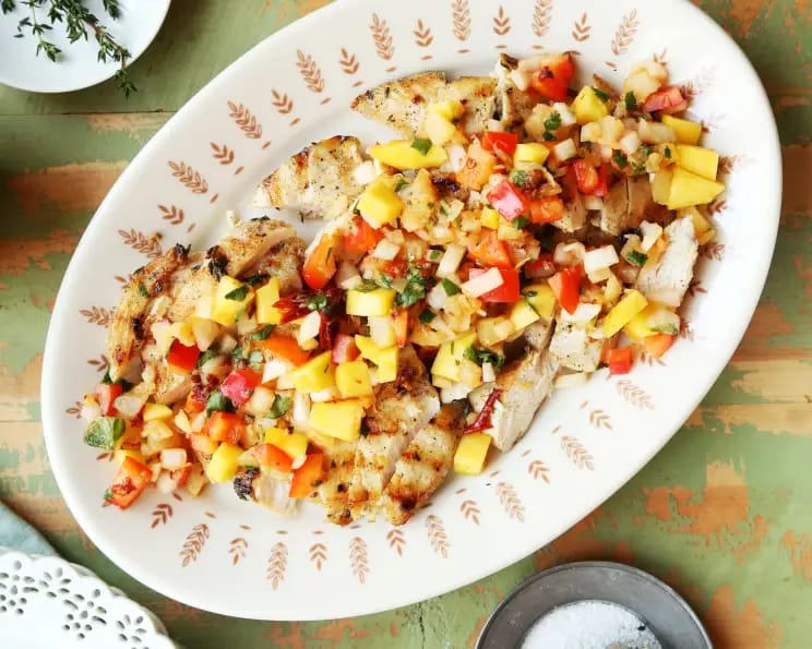 Hot Honey Chicken & Mango Salsa Recipe (3)
