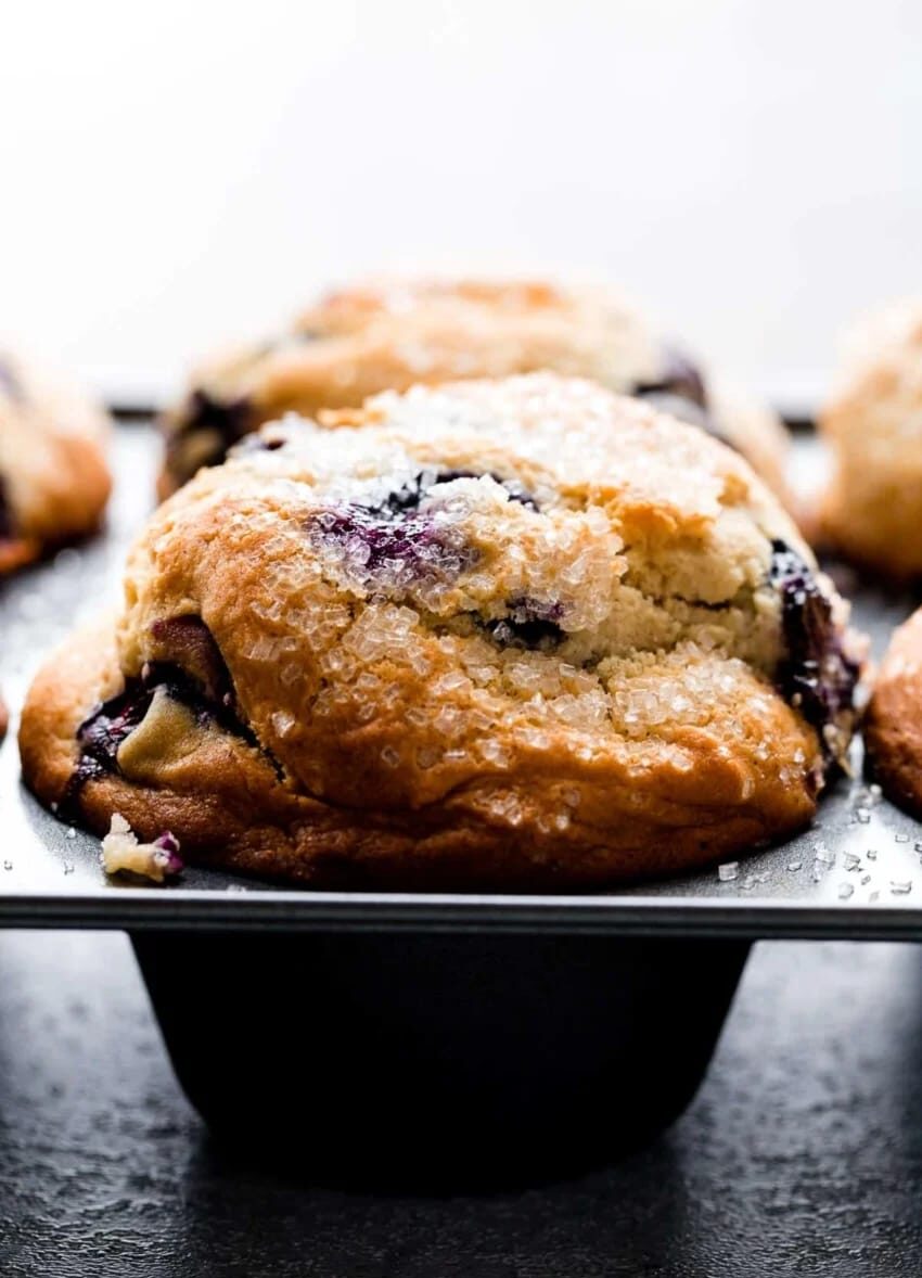 Jumbo Blueberry Muffins Recipe (4)