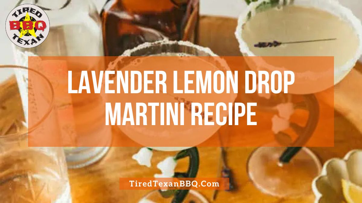 Lavender Lemon Drop Martini