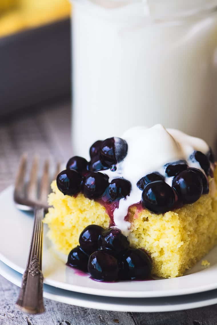 Lemon Blueberry Shortcakes