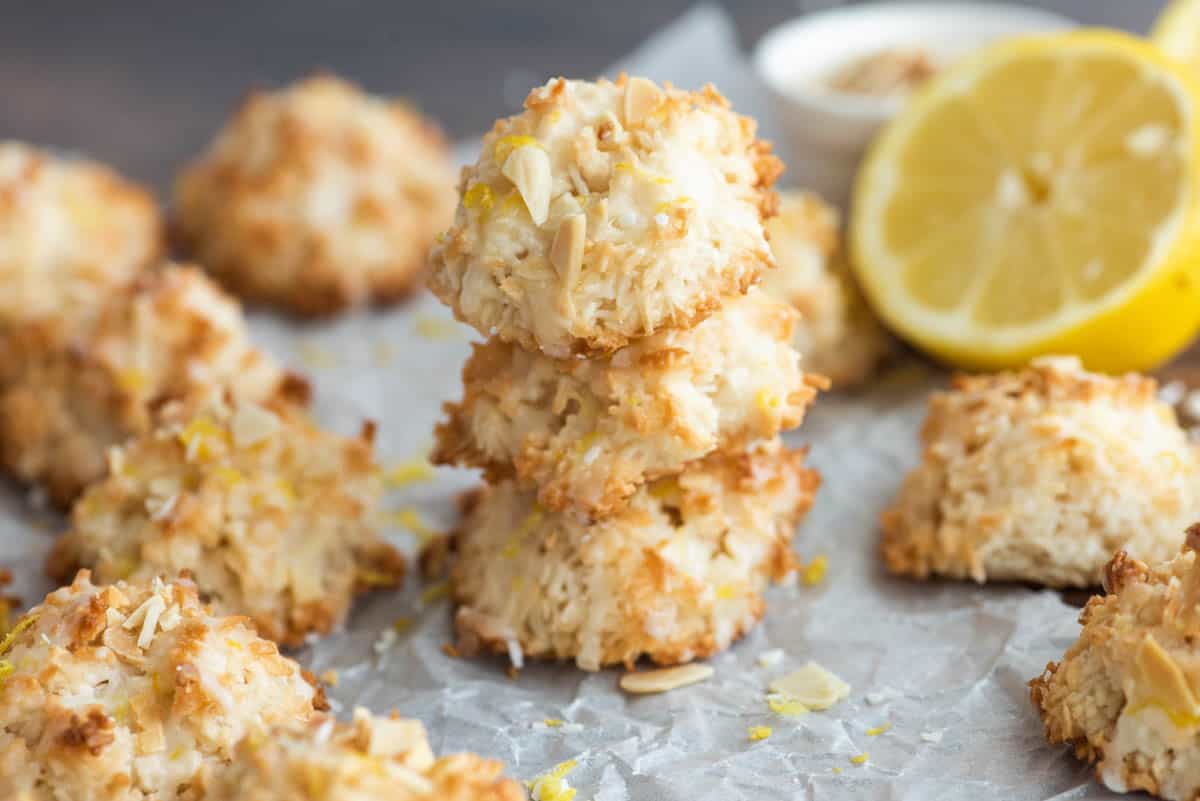 Lemon Coconut Macaroons
