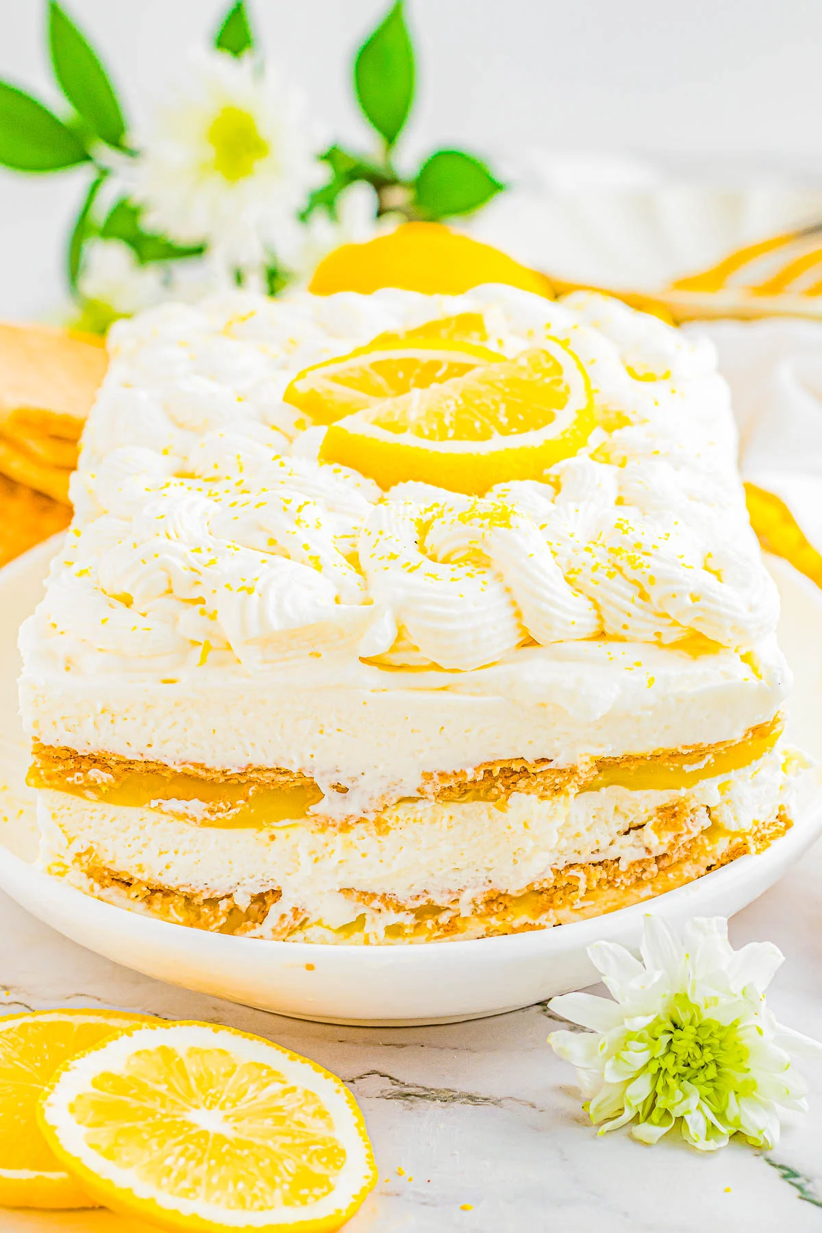 Lemon Icebox Cake