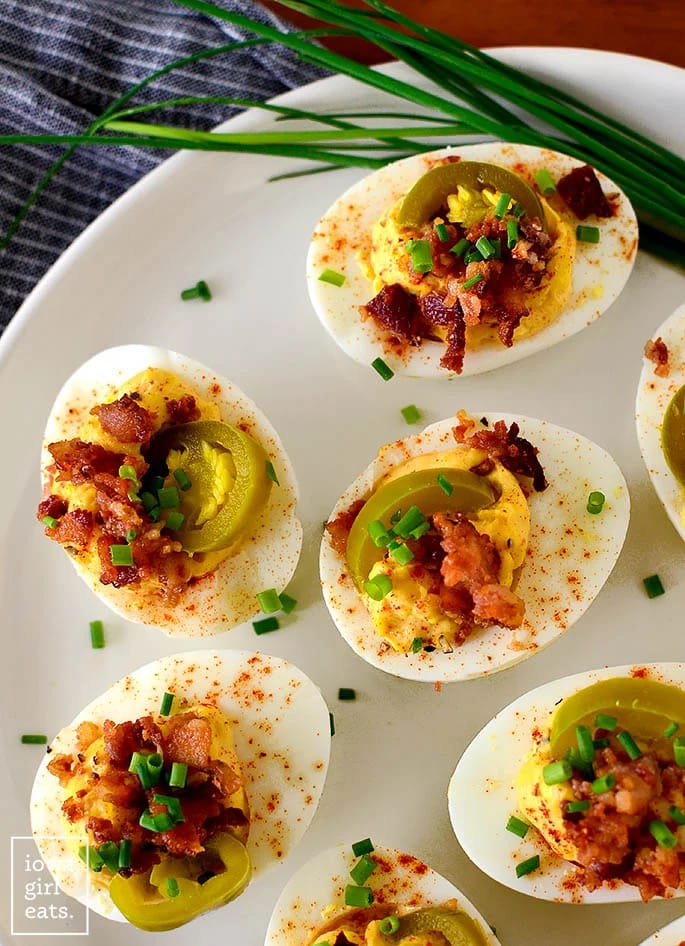 Loaded Deviled Eggs