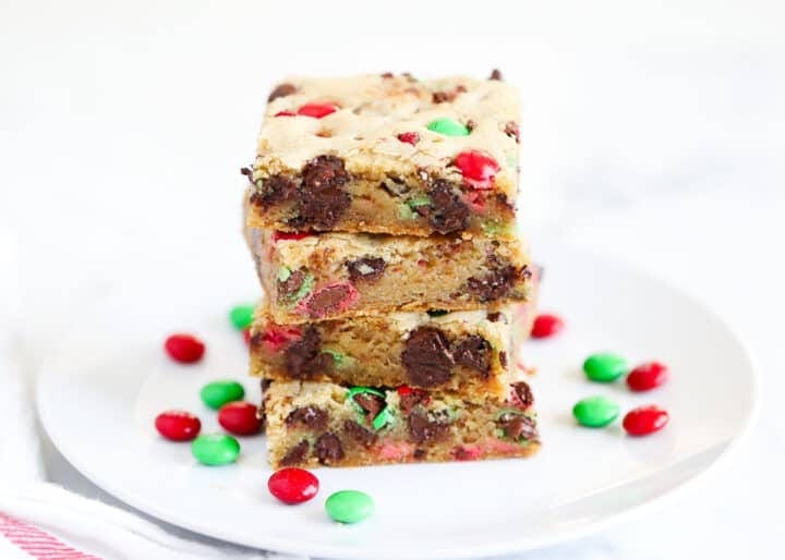 M&M Cookie Bars (2)