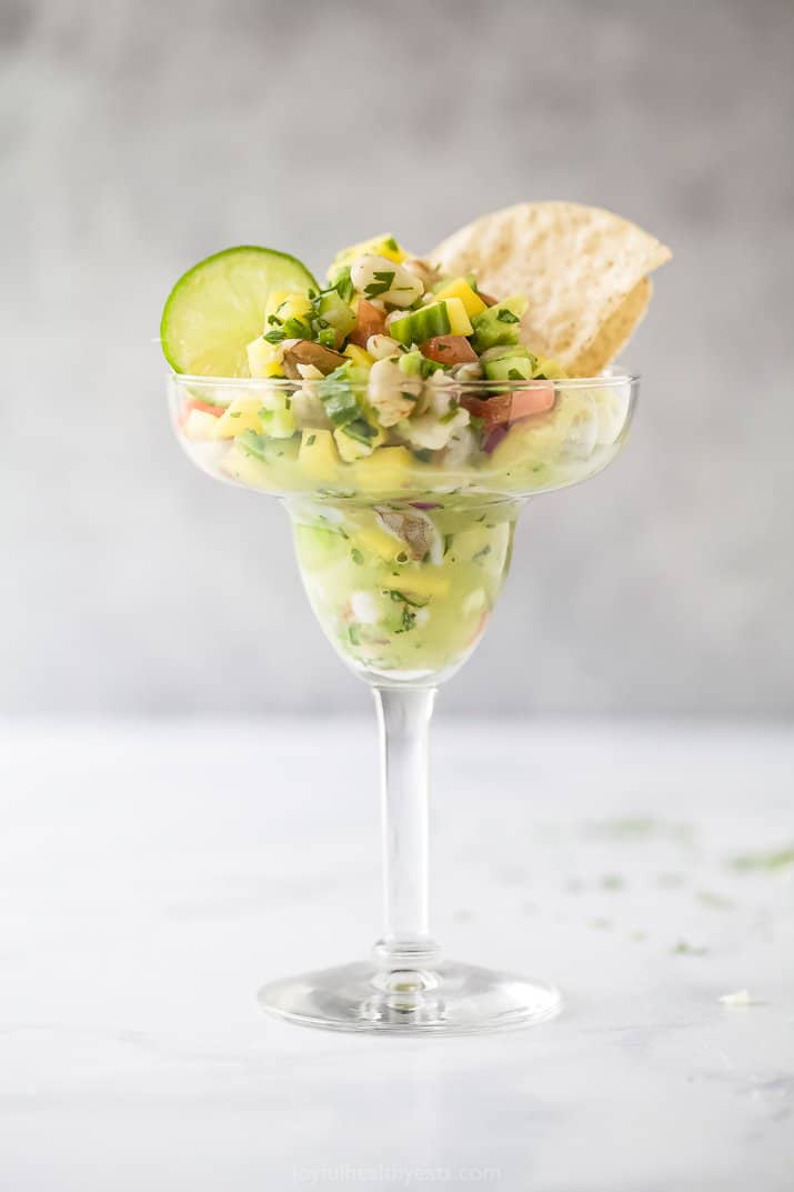 Mango Shrimp Ceviche