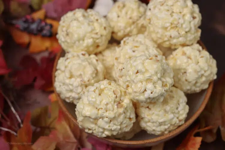 Marshmallow Popcorn Balls (2)