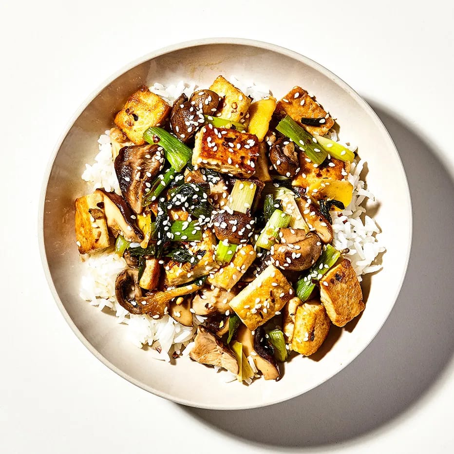 Mushroom and Tofu Stir Fry (4)