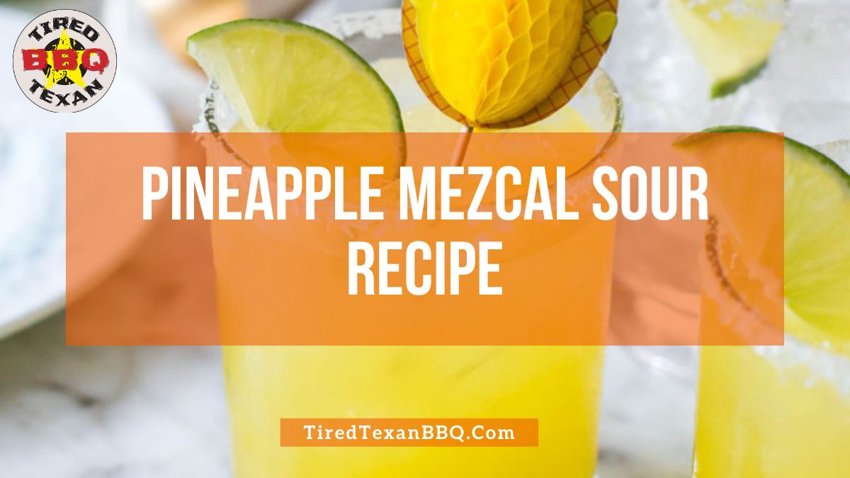 Pineapple Mezcal Sour Recipe