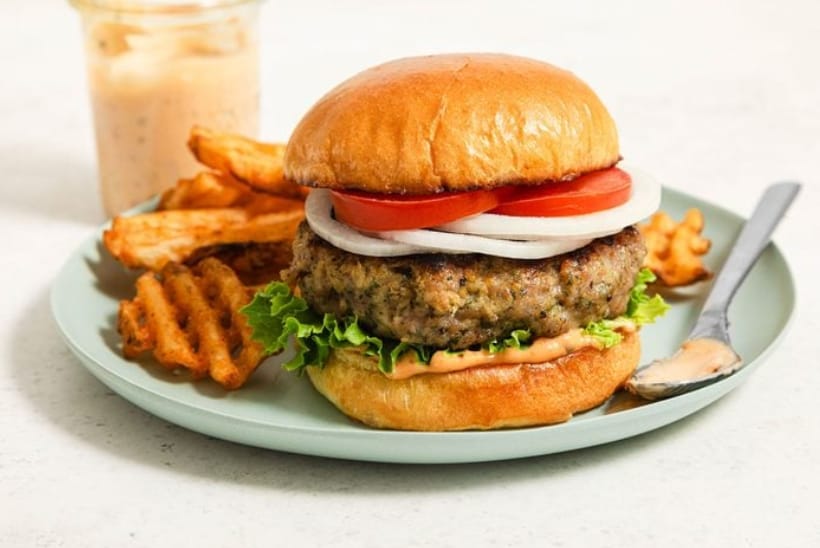 Pork Burgers