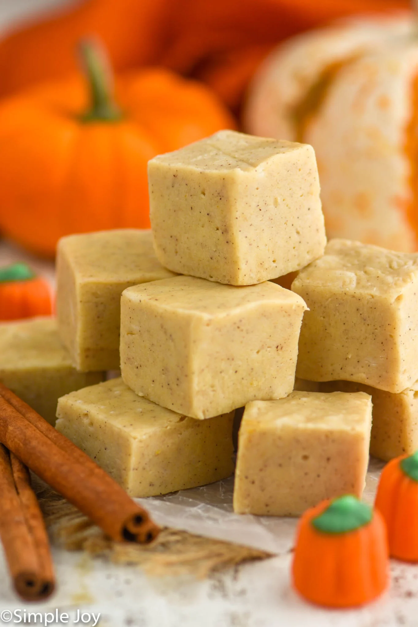 Pumpkin fudge