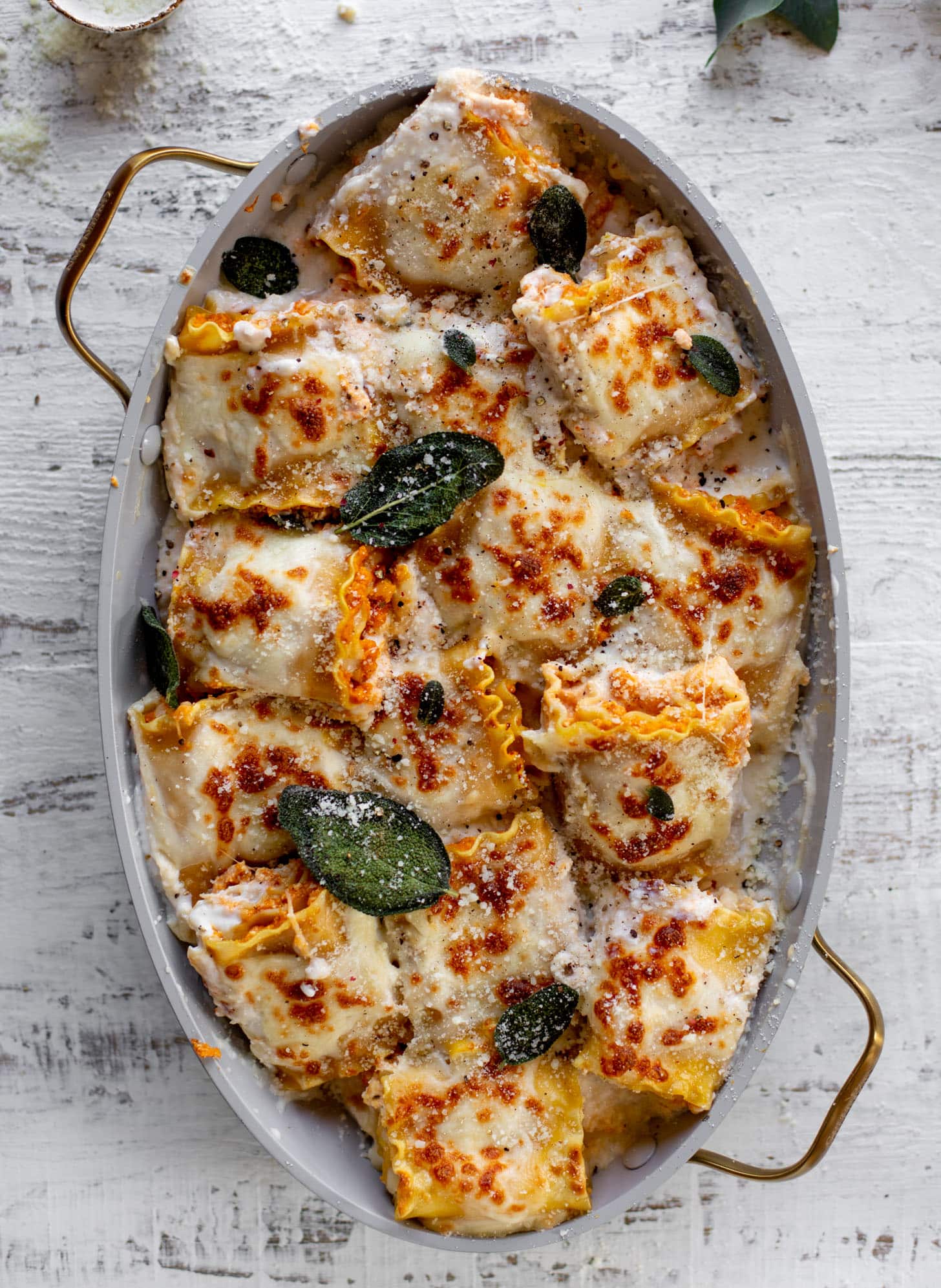 Pumpkin lasagna