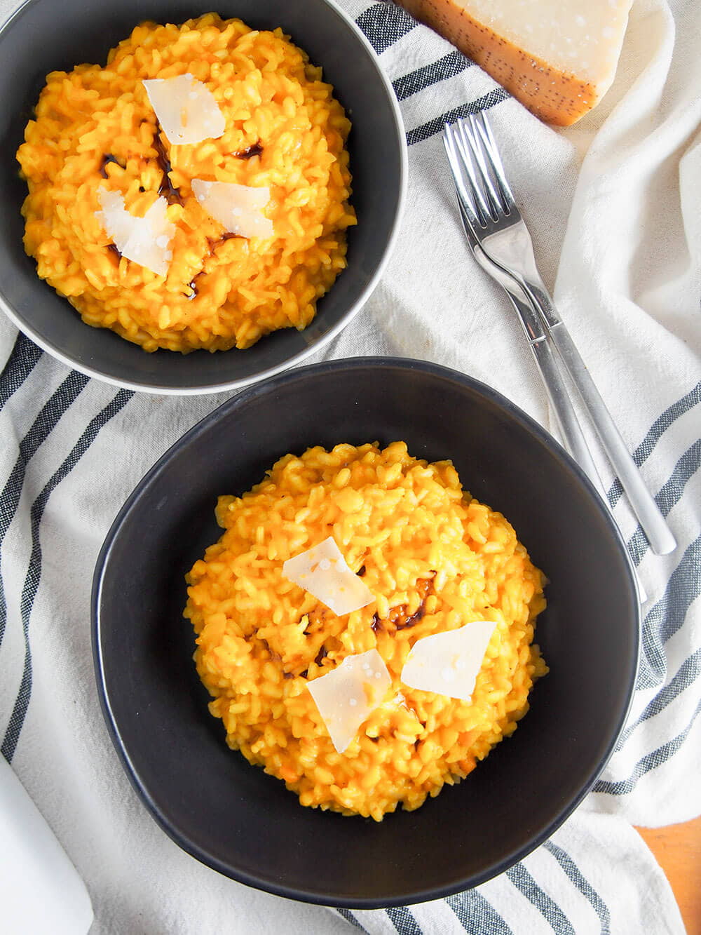 Pumpkin risotto