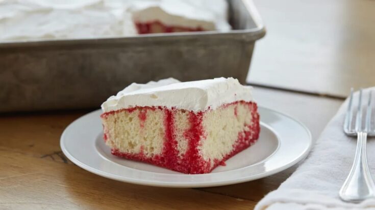Raspberry Zinger Poke Cake (1)