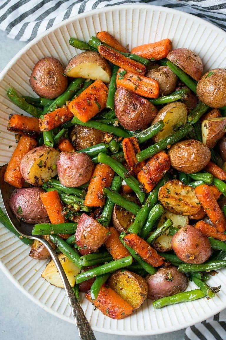 Roasted Vegetables with Garlic & Herbs Recipe (1)