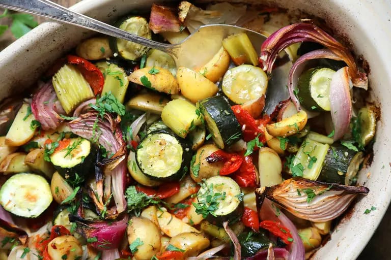 Roasted Vegetables with Garlic & Herbs Recipe (4)