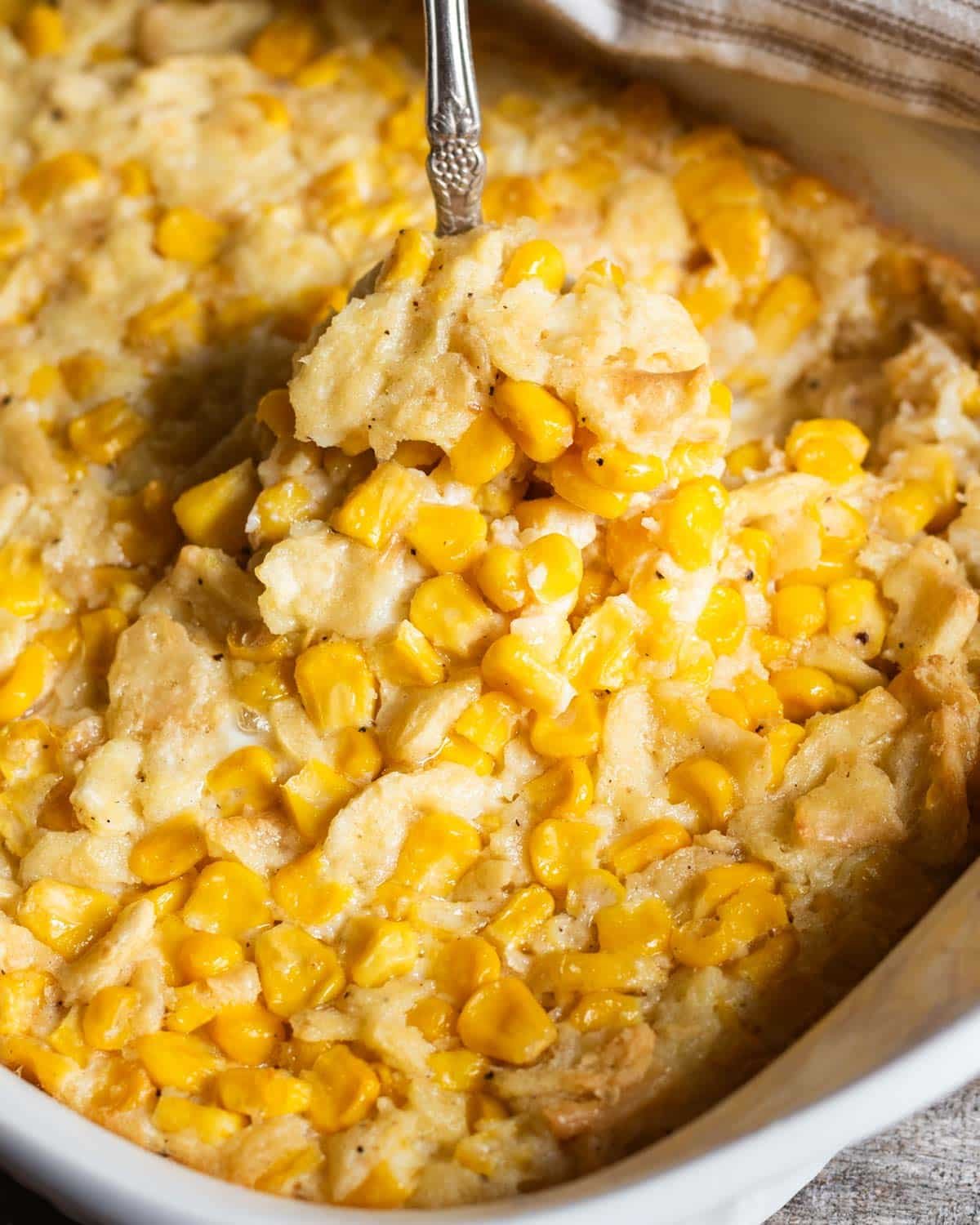 Scalloped Corn Casserole