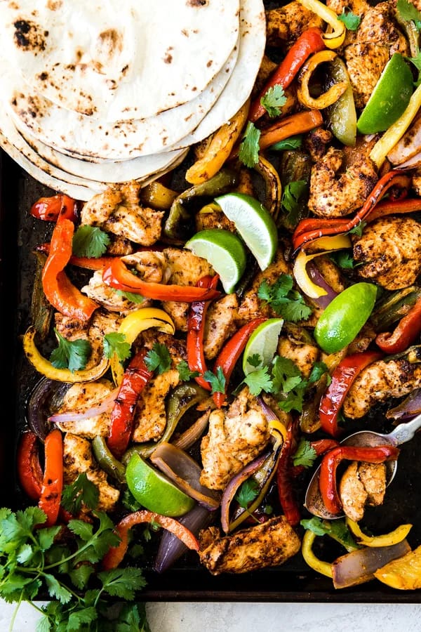 Sheet Pan Chicken Fajitas (3)