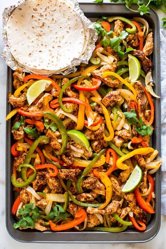 Sheet Pan Chicken Fajitas (4)