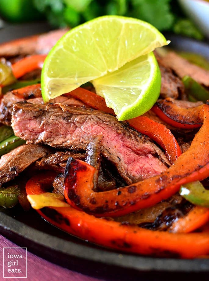 Sizzling Steak Fajitas