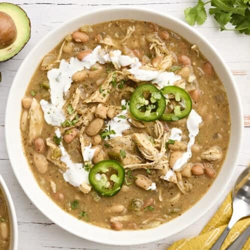 Slow Cooker White Chicken Chili (4)
