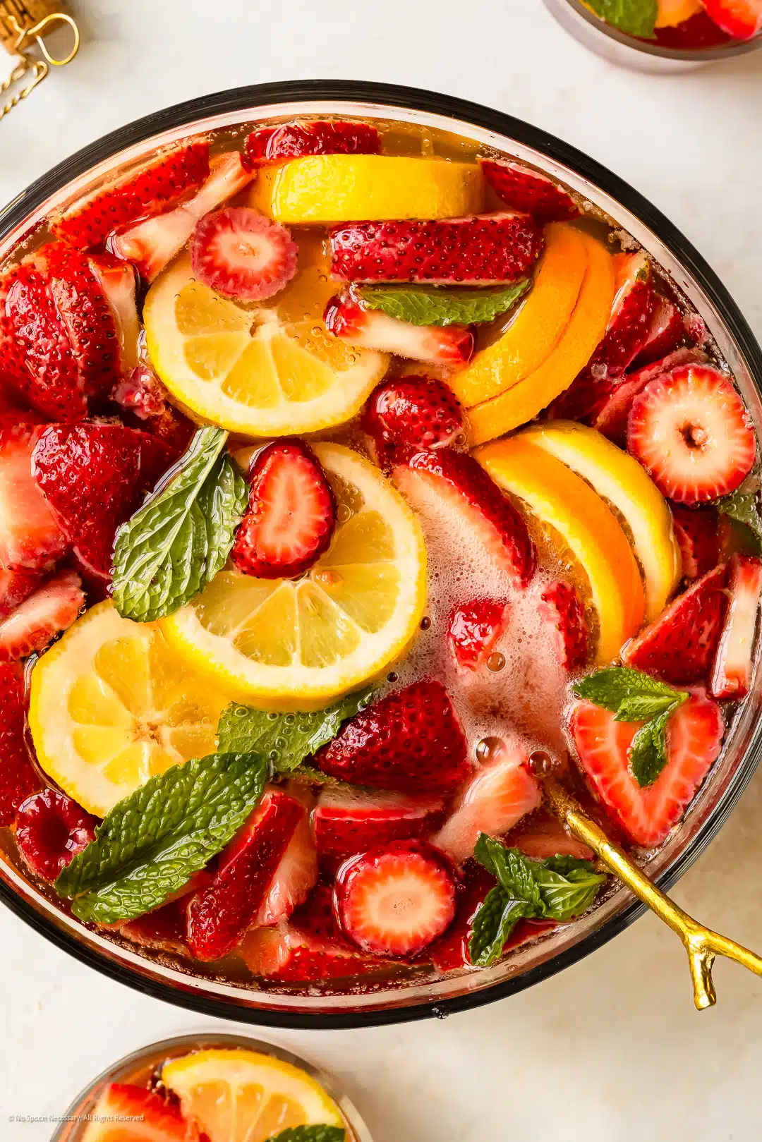 Sparkling Strawberry Sangria