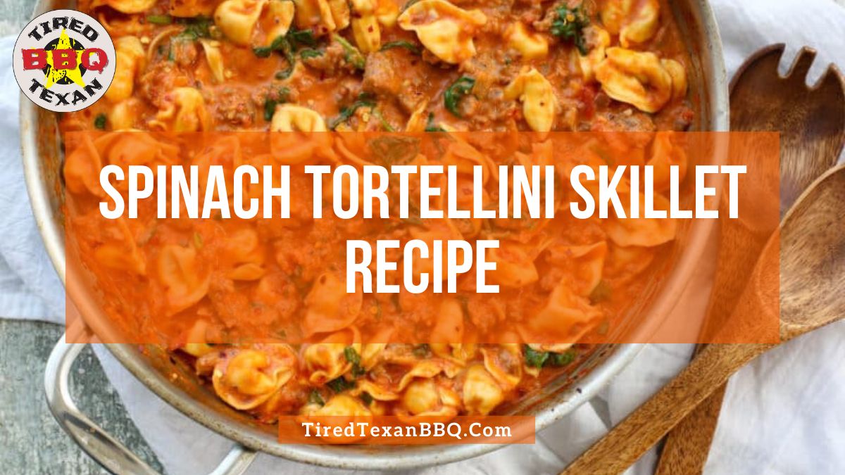 Spinach Tortellini Skillet Recipe