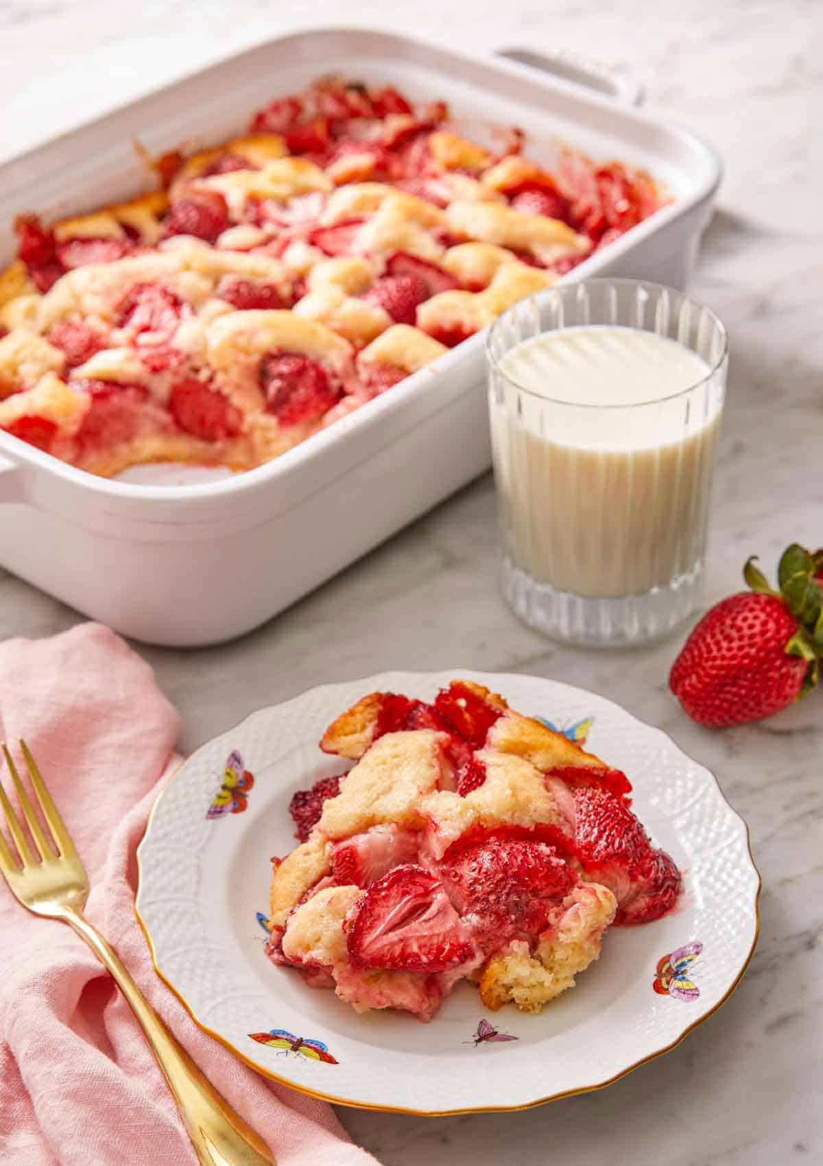 Strawberry Cobbler