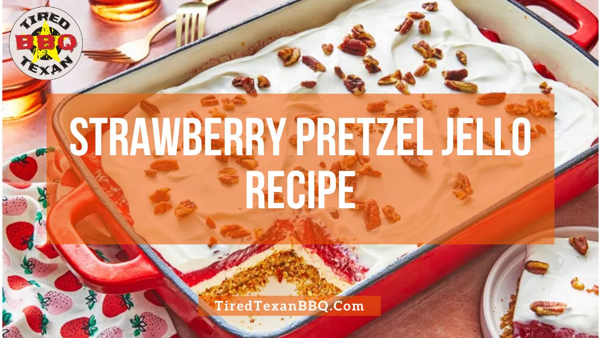 Strawberry Pretzel Jello