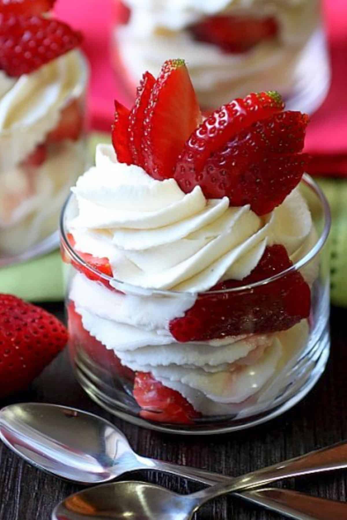 Strawberry Whipped Cream