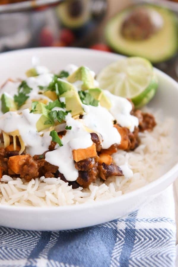 Sweet Potato Burrito Bowl (1)