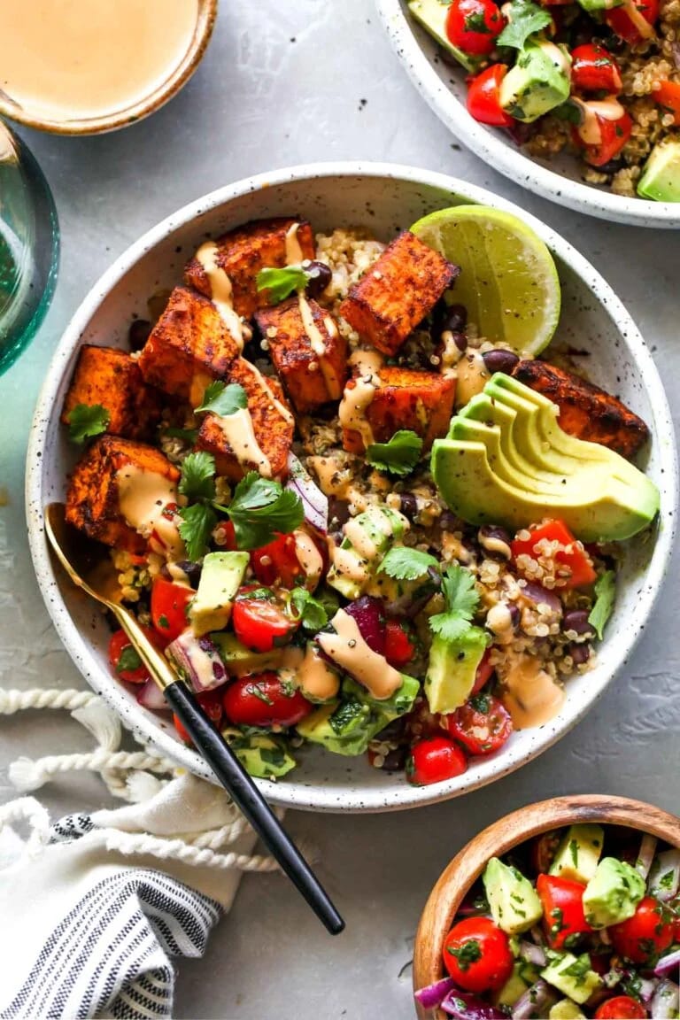 Sweet Potato Burrito Bowl (4)