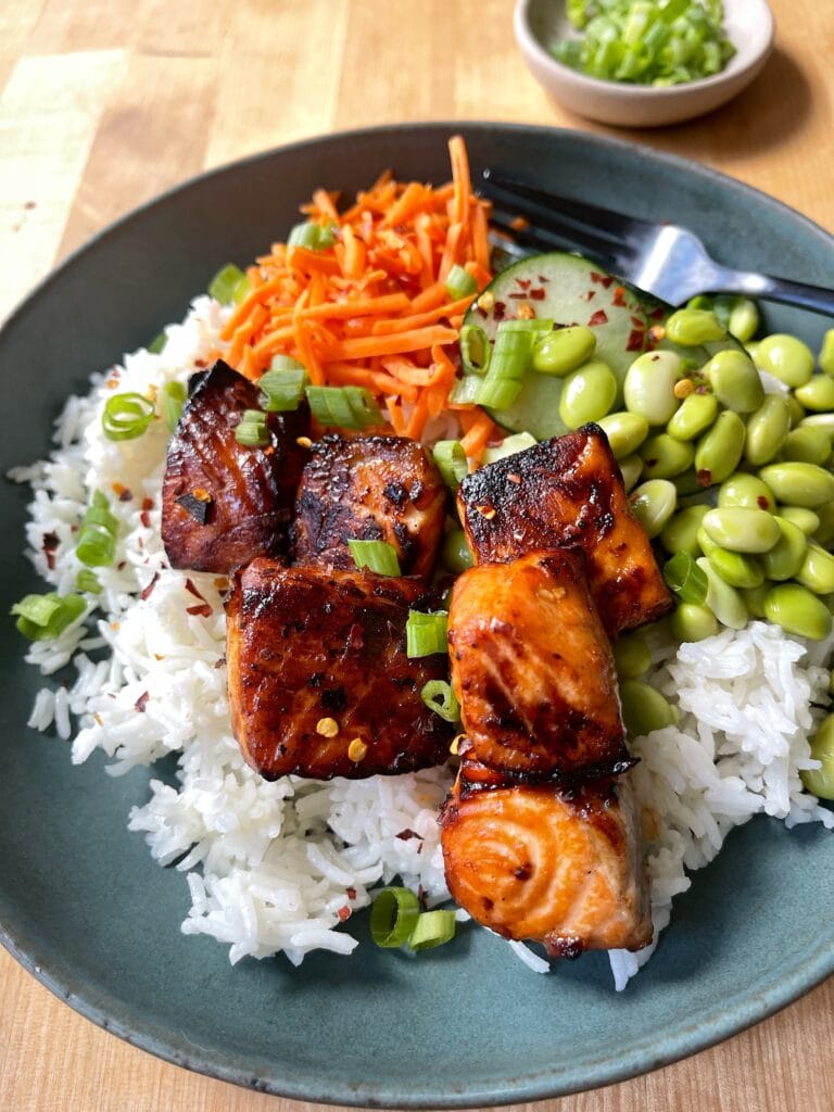 Teriyaki Salmon Bowl Recipe (4)