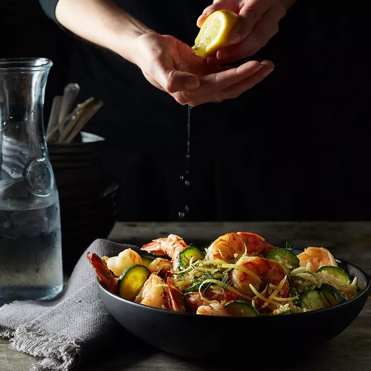 Zucchini Pasta with Lemon Garlic Shrimp (2)