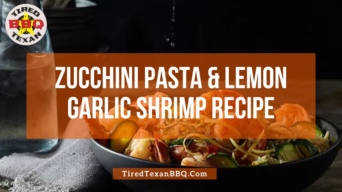 Zucchini Pasta with Lemon Garlic Shrimp