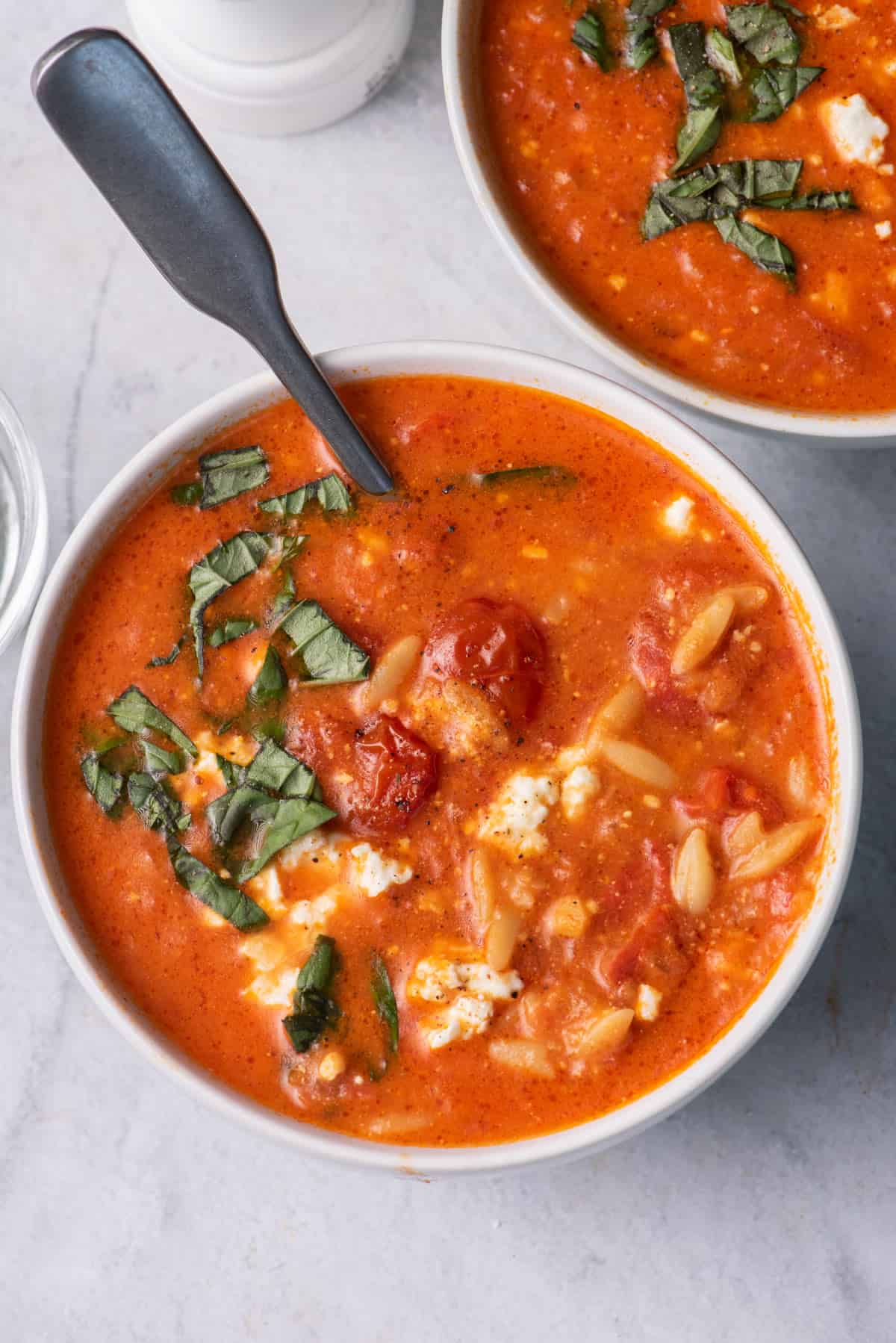 Baked Feta Soup