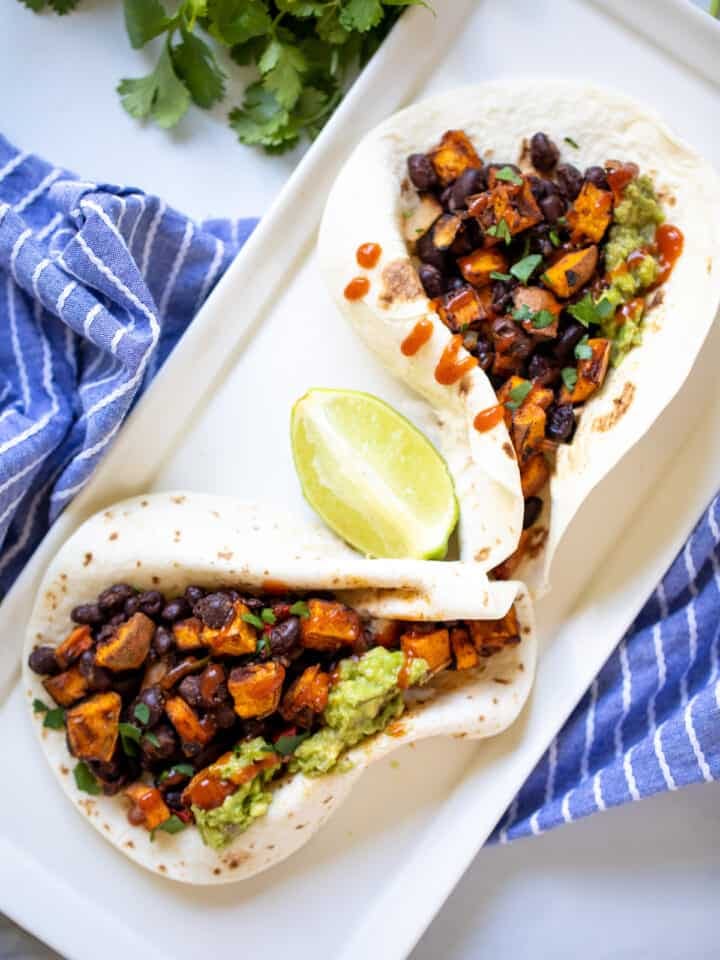 Black Bean Sweet Potato Taco Skillet Recipe (2)