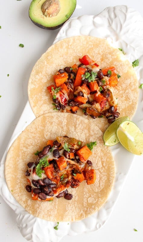 Black Bean Sweet Potato Taco Skillet Recipe (3)