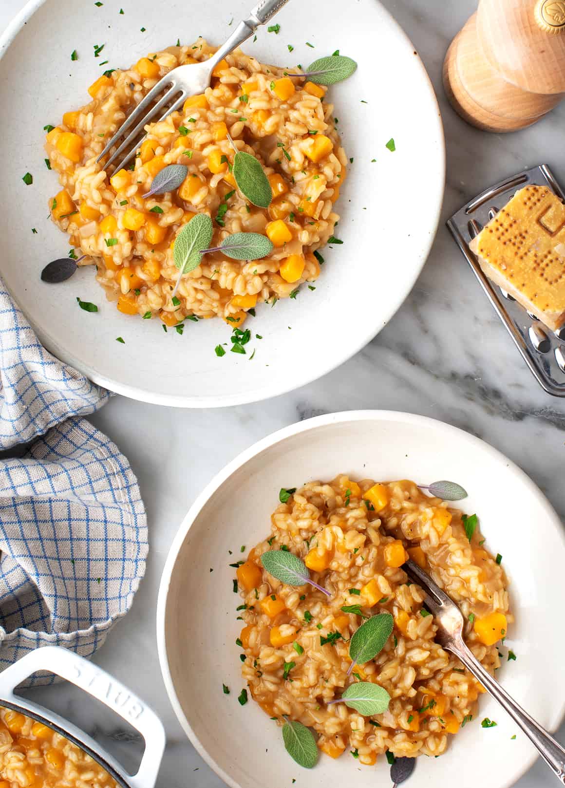 Butternut Squash and Sage Risotto