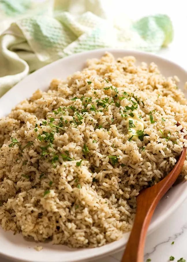 Buttery Seasoned Rice