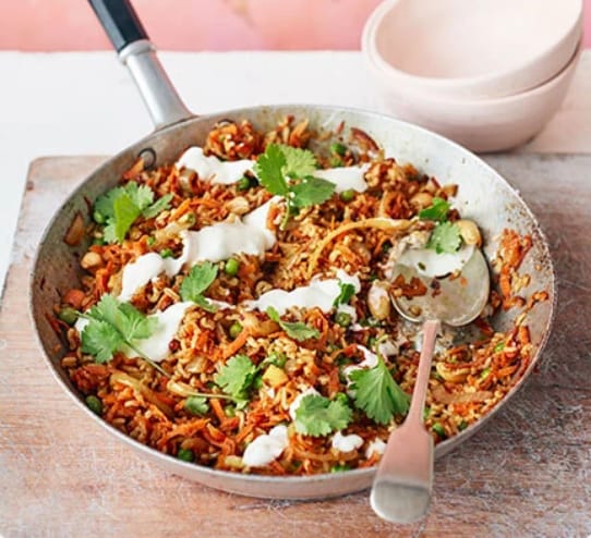 Carrot Biryani