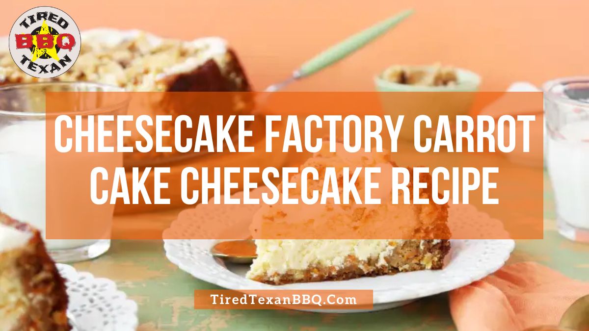 Cheesecake Factory Carrot Cake Cheesecake