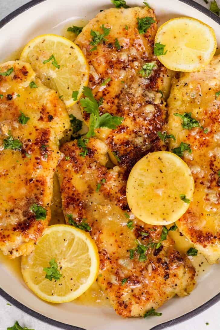 Chicken With Lemon Butter Sauce Recipe (4)