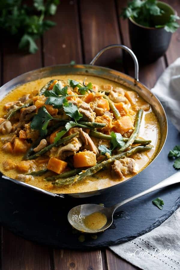 Chicken and Butternut Squash Curry