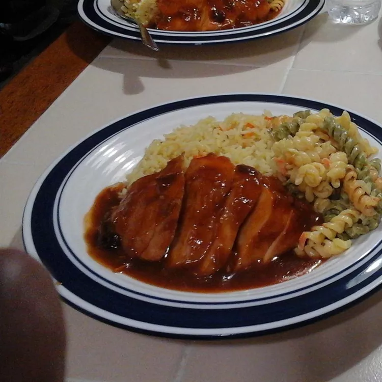 Chicken with Cranberry Sauce