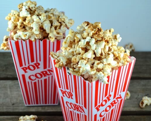 Cinnamon Bun Popcorn