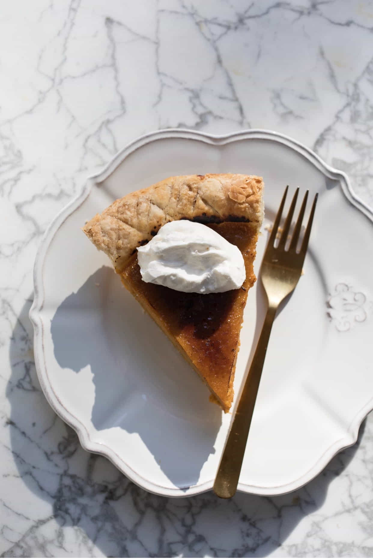 Crème Brulée Pumpkin Pie