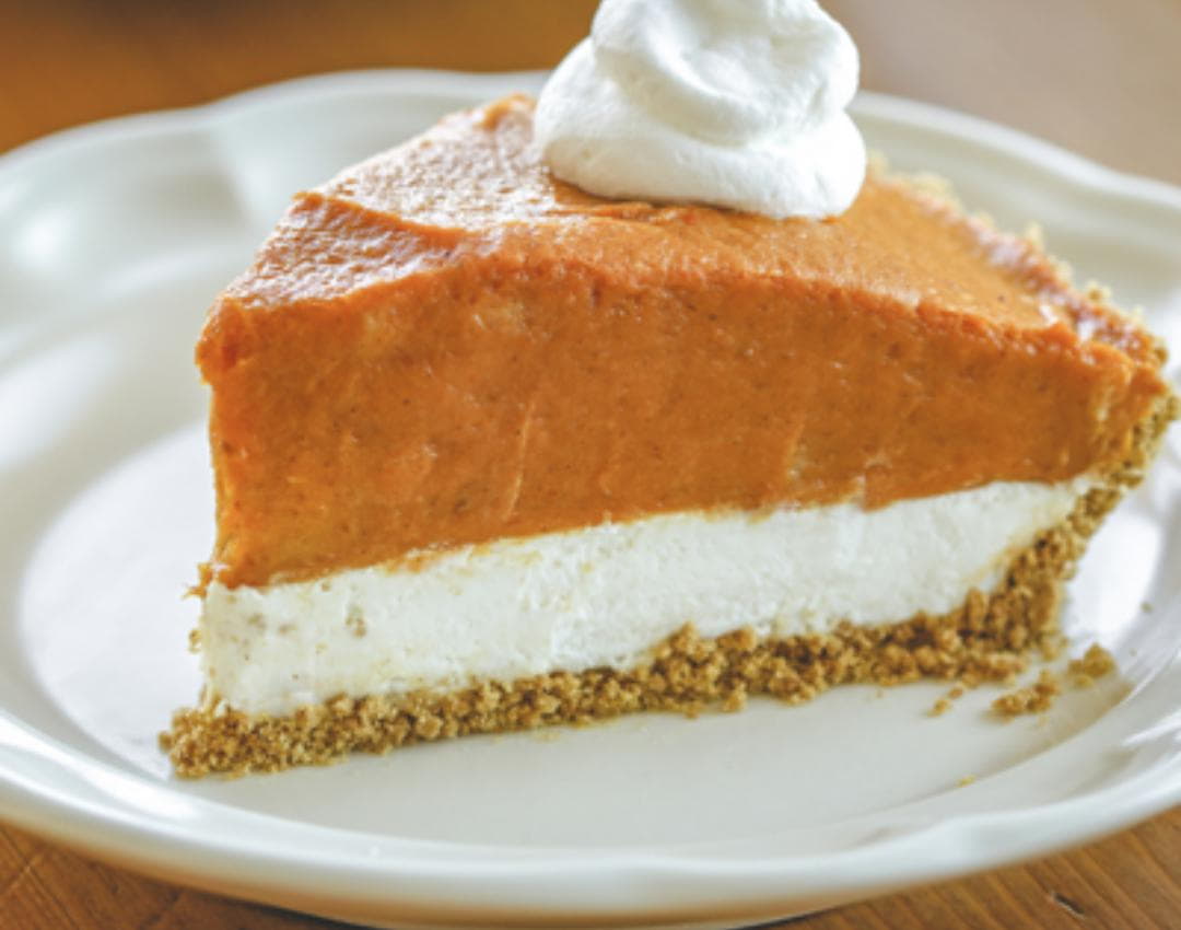 Double Layer Pumpkin Pie